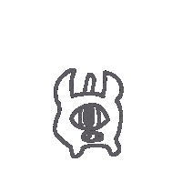 Monster Character Sticker