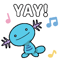 Happy Dance Sticker by Pokémon_JPN