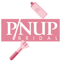 pinupstudio wedding salon bridal raleigh Sticker
