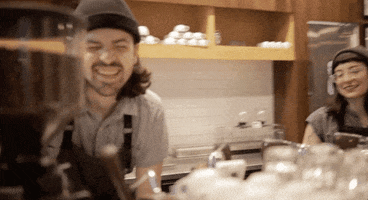 blue bottle coffee GIF by Julieee Logan