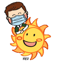 Sun Mask Sticker by The University of Hong Kong