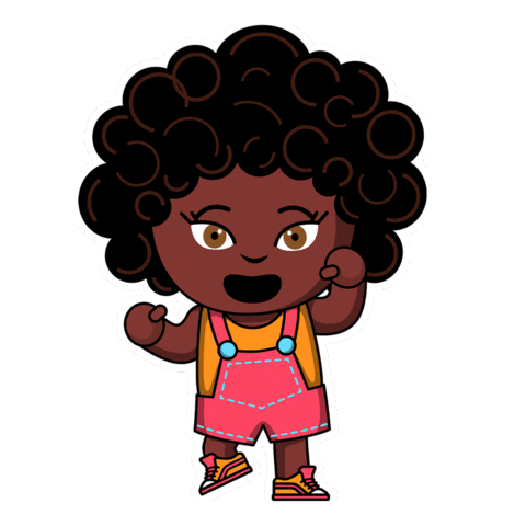Cartoon Baile Sticker by Canal Pakapaka