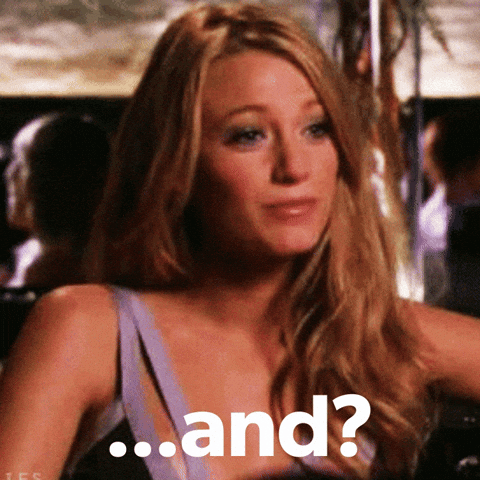 Gossip Girl What GIF by Blake Lively Fan