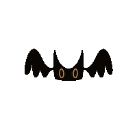 Flying Eyes In The Dark Sticker