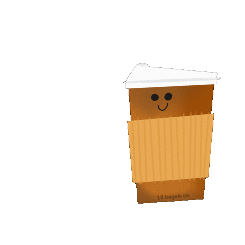 Happy Coffee Sticker by iamjbreton