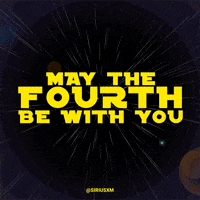 Star Wars May The Force Be With You GIF by SiriusXM