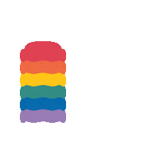 Rainbow Colors Sticker by Stapelstein