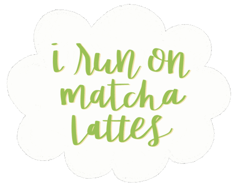 Matcha Latte Sticker