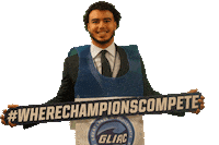 Michigan Football Ncaa Sticker by GLIAC