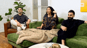Shocked Watching Tv GIF by Gogglebox Australia