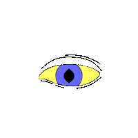 Eyes Crying Sticker