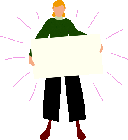 Illustration Sign Sticker by Rosa-Luxemburg-Stiftung