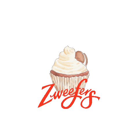 Zweefers coffee cake breakfast dinner Sticker