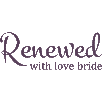 renewedwithlovebridaloutlet bride bridal renewed rwl Sticker