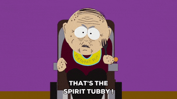 grandpa marvin marsh name calling mean GIF by South Park 