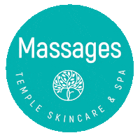 templeskincare skincare relax spa massage Sticker