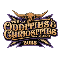 Halloween Metal Sticker by Oddities & Curiosities Expo