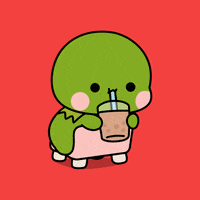 Happy Bubble Tea GIF by Kibbi