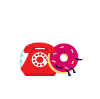 Foodak food yummy hungry phone Sticker