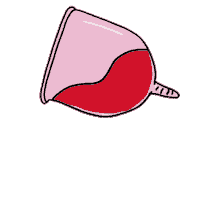 Eatmonclit cup period regles eatmonclit Sticker