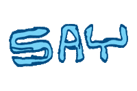 Speak Word Up Sticker