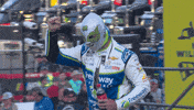 Daniel Suarez Mask GIF by NASCAR
