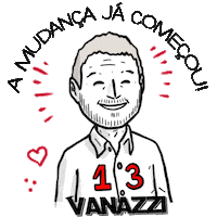 Vote Prefeito Sticker by Vanazzi