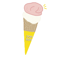 Ice Cream Happiness Sticker by Dopa Dopa