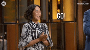 Go Go Go Smile GIF by MasterChefAU