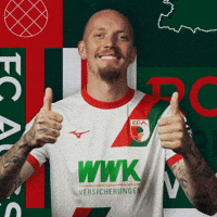 Marius Wolf Thumbs Up GIF by FC Augsburg 1907