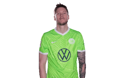 Happy Football Sticker by VfL Wolfsburg