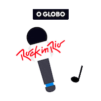 Rock In Rio Pink Sticker by Jornal O Globo