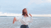 cidrais feliz praia danca alegre GIF