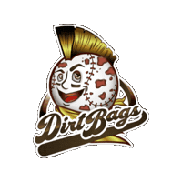 DirtBagsAma amarillo dirtbags youth baseball dirt bags Sticker