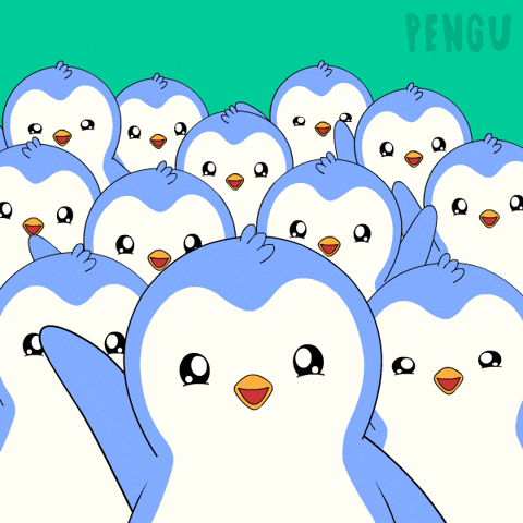 One Of Us Hello GIF by Pudgy Penguins