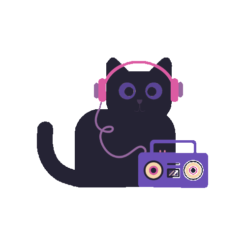 Jamkitty Sticker by Queen City Yarn
