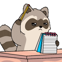 Bitcoin Raccoon Sticker by Ordinary Frends