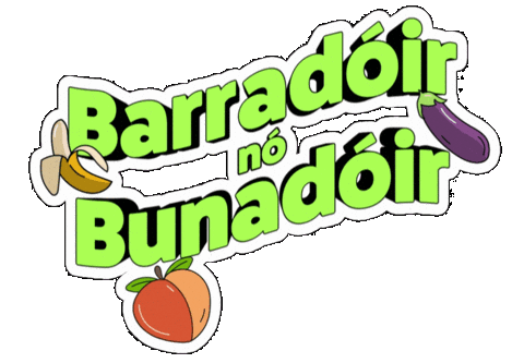 Typography Gay Sticker by Brian Lambert