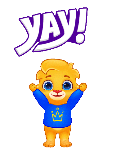 Oh Yeah Yes Sticker by Lucas and Friends by RV AppStudios
