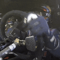 Driving Never Give Up GIF by FIA World Rally Championship