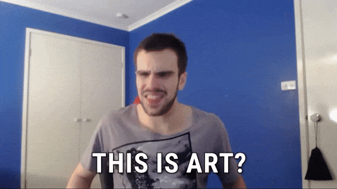 Angry Modern Art GIF