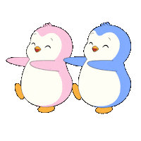 Happy Celebration Sticker by Pudgy Penguins