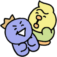 Friends Laugh Sticker by mbitz