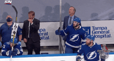 Happy Ice Hockey GIF by NHL