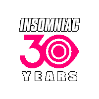 30 Years Sticker by Insomniac Events