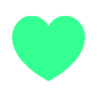 EverWhere heart green loveit likeit Sticker