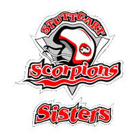 stuttgartscorpionssisters sisters stuttgart americanfootball scorpions Sticker