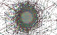 3D Rainbow Sticker by Quasi Crystals