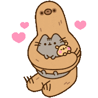 Happy In Love Sticker by Pusheen