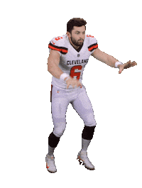 Excited Cleveland Browns Sticker by NFL